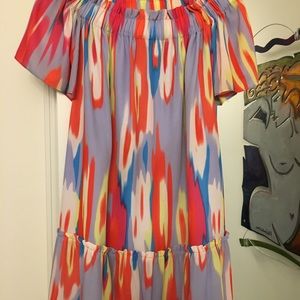 Off the shoulder dress